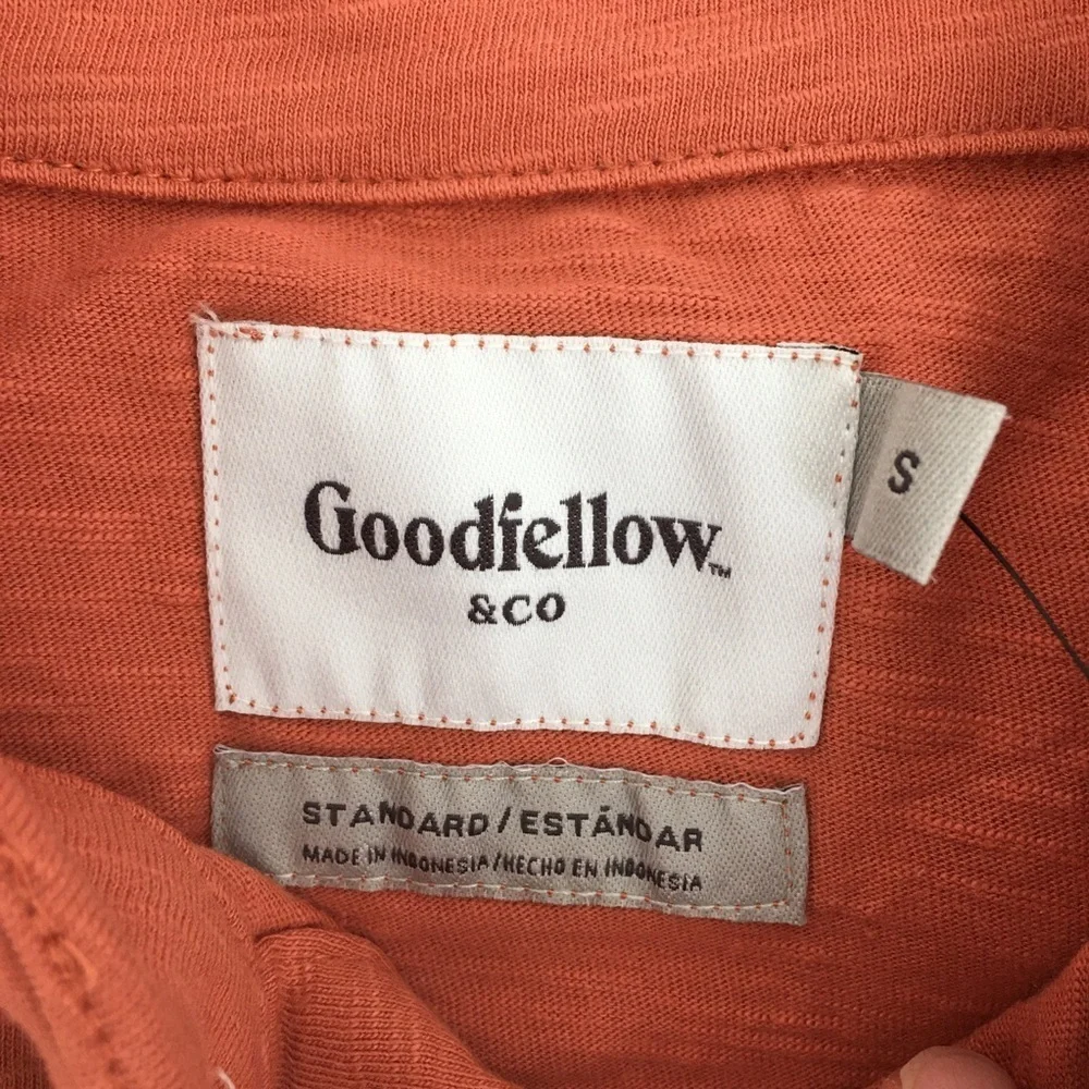 Goodiefellow Mens Polo Shirt Collared 3 Button Short Sleeve Bundle of 3 NEW Sz S - Picture 6 of 13